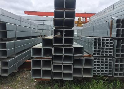 China Acero tubular cuadrado con poco carbono de la sección hueco con el grado GB Q235B Q345B para el haz estructural 20 * 20 * 1,5 milímetros en venta