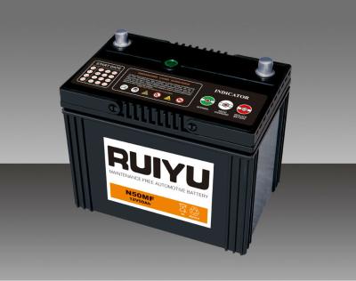 China High Advance 99.9999% Pure Maintenance Free Car Battery NX110-5 MF Indonesia Car Battery for sale