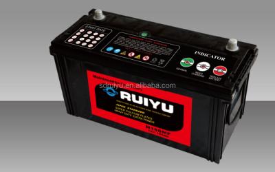 China Japanese N100SMF 12v100ah wet battery / battery 405*173*233mm wet cell for sale