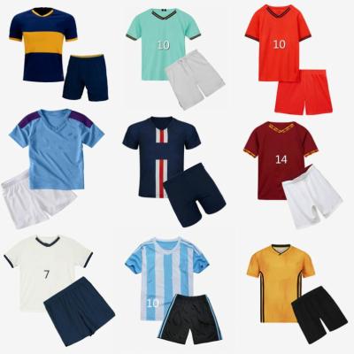 China Thailand Football Tank Top Youth Kids Soccer Quick Dry Soccer Jersey for sale