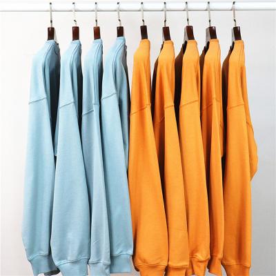 China Wholesale 100% Cotton Polyester Crewneck Sweatshirt Custom Men's Crewneck Sweatshirt Material Customized Logo Plain Shirt Classic Fit for sale