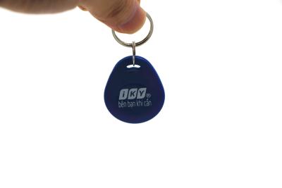 China Promotional ABS Nfc Key Chain Rfid Key Tag 13.56MHz Long Range for sale