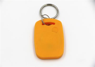 China ABS Material RFID Blue Key Tags , Person Access Plastic Key Fobs for sale