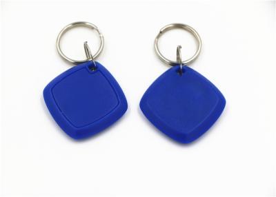 China High Frequency Blue NFC Key Tag IP65 For Access Management , 1-10cm Read Range for sale