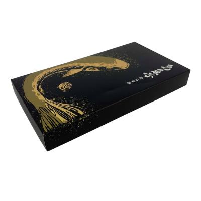 China Recyclable Most Popular Gold Foil Gift Paper Cardboard Paper Box Packaging For Food for sale