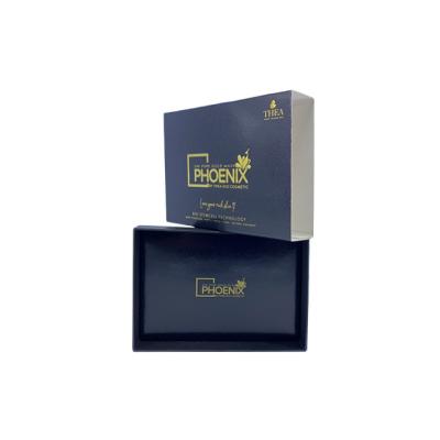 China Recyclable Embossing Drawer Box Paper Box Mask Exquisite Packaging Box for sale