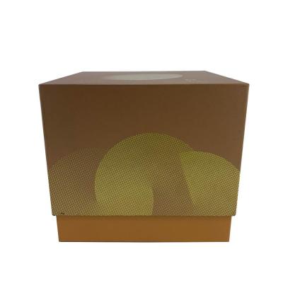 China Handmade Luxury Cardboard Gift Rigid Cake Moon Party Box for sale