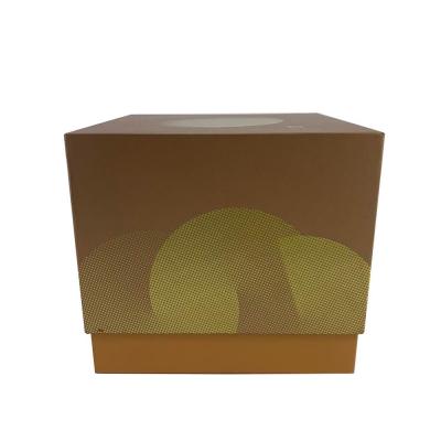 China Handmade High Quality Customized Square 150p Coated Art Paper With 1200p Gray Board Small Carton Box for sale