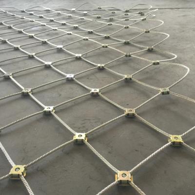 China Plain Weave Active Flexible slope protection Netting soil fixation Mountain rockfall prevention  Landslide Mesh for sale