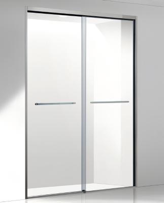 China 304 Material Stainless Steel Profile Shower Room Sliding Door Frame Corrosion Proof for sale