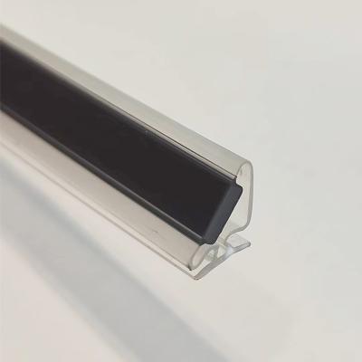 China Light Weight Shower Door Seal Strip Waterproofing Vertical Shower Door Seal Strip for sale