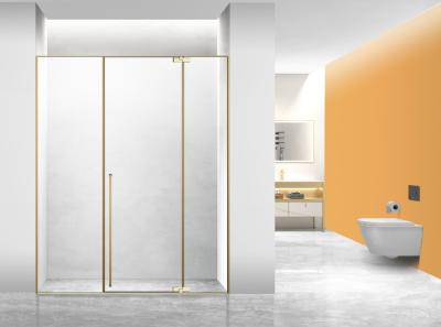 China SUS 304 Material Casting Shower Door Wall Profile Inside And Outside for sale