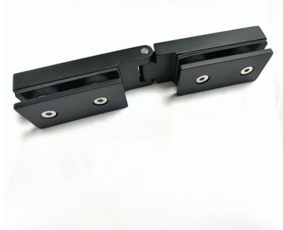 China SUS304 Stainless Steel Casting Frameless Door Hinges High Precision For Bathroom for sale