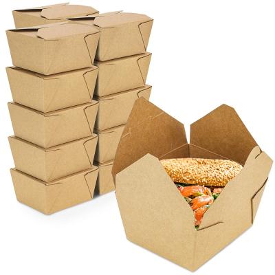 China Traditional take away food packaging paper container salat paper container bowl for sale