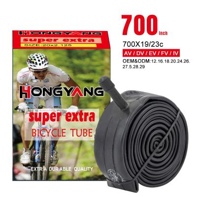 China 700C Mountain Bikes Road Bike Inner Tube Valve Bicycle Tube Bicycle Inner Tube for sale