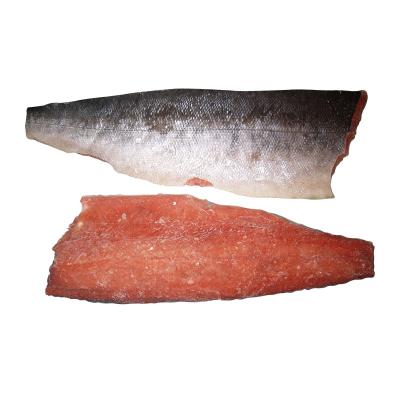 China Low Sugar Health Chinese Seafood Frozen Wild Buddy Salmon Fillet for sale