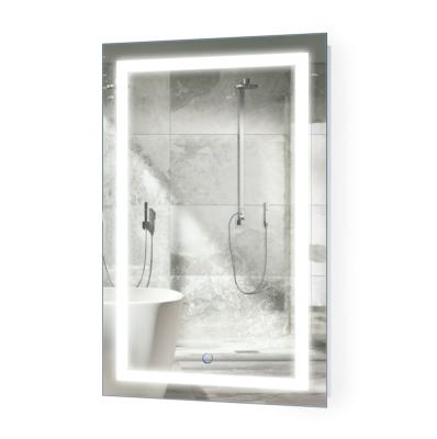 China Superior Bright Bathroom Accessory 28'' x36 Silver Led Mirror Vanity Mirror Touch Switch Anti Follish Technology for sale