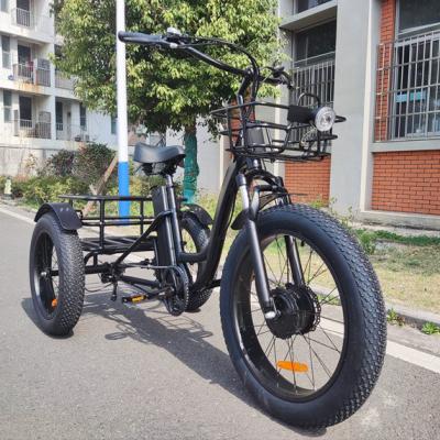 China Low Price Electric Bikes 48v 500w Joyebikes Top Sale Tricycle Carbon Fiber Three Wheel Fat Tire Electric Bikes for sale