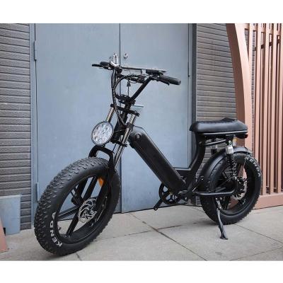 China Electric Snow Bike Joyebikes 48v 500w Aluminum Alloy Long Range Electric Motorcycle 20*4 Fat Tire for sale