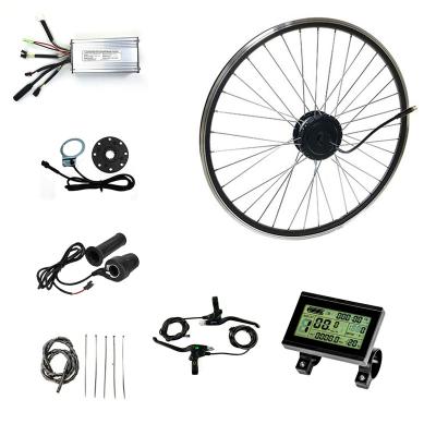 China Joyebikes 36v 500w Geared Electric Bike Conversion Kit Electric Bicycle Kit 26