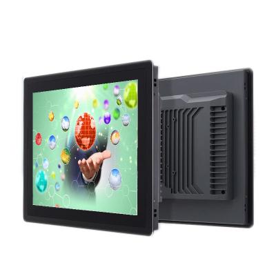 China 15.6 Inch Fully Enclosed 16:9 Fanless Recessed Industrial All In One Touch PC With Capacitive Touch For Vending Machine DL15.6-IWF for sale