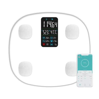 China Large Capacity Welland Bioimpedance Balance Electronic Smart Body Fat Digital Counterweight Scale for sale