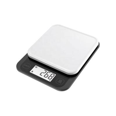 China Kitchen Weighing Electronic Food Scale Household Electronic Kitchen Scale 5kg ABS Plastic High Accurate All-season Cooking Support for sale