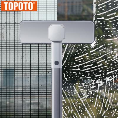 China TOPOTO Viable Dry Wet Dual-Use Flannel Multifunctional Household Screen Window Cleaning Brush for sale