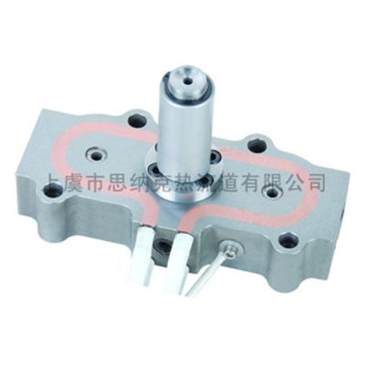 China High Quality Plastic Injection Molding Manifold For Hot Runner System, Manifold With Tubular Heater And Socket, Mold Machine for sale