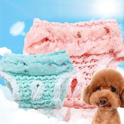 China Viable Cheap Pet Dog Cloth Diapers Physiological Sanitary Dog Pants Dog Pants for sale