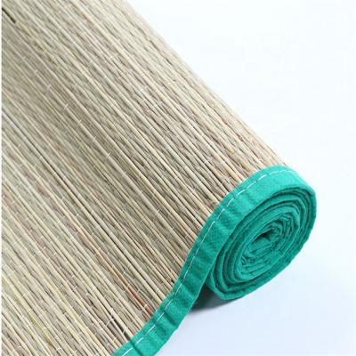 China 2019 Trend Vegetable Plankton Mini Beach Mat High Quality Wicker Mat Foldable And Portable Hot Yoga Mat Eco-Friendly Straw Mat for sale