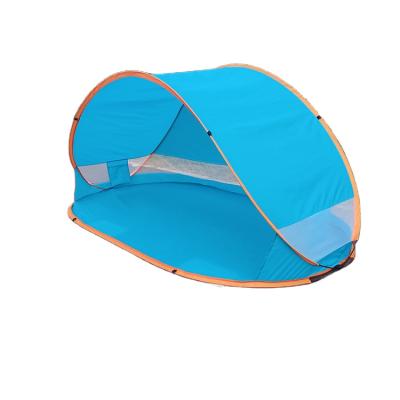 China Unique Design Customized Pop Up Portable And Two Layers Baby Beach Camping Tent Glamping Tents for sale