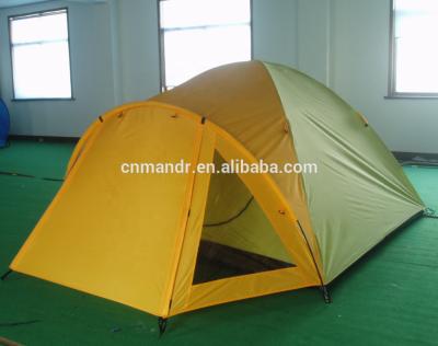 China New style double layer portable outdoor waterproof tent, heightening tent, delux large roof top tent for sale