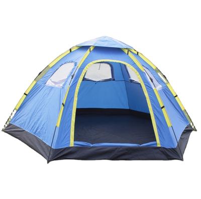 China Portable and Two Layer Easy Pump Up Automatic Open Folding Instant One Touch Camping Tent Outdoor Tent Kamp Easy Tent Cabin Tent for sale