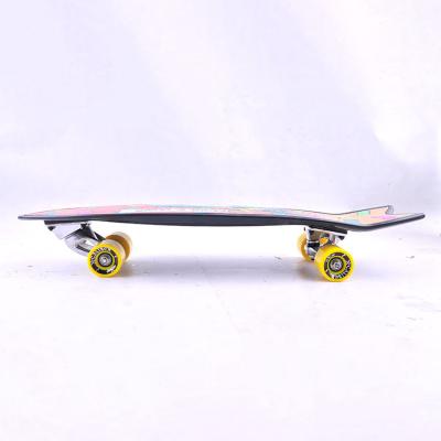 China Small Plastic 30 Inch Fish Shape Cruiser Surf Skate Skateboard Deck Custom for sale