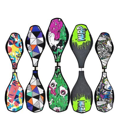 China Adult Board Color Design Kids 2Wheels High Speed ​​Wave Board Twist Skateboard Long for sale