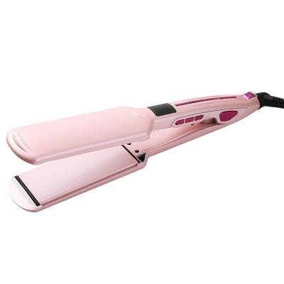 China Teejion planchas profesional cabello luster+alloy ceramic steampod hair straightener custom hair straightener cordless hair iron for sale