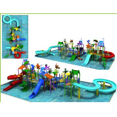 China Antirust Fiberglass Fiberglass Water Park Amusement Water House for sale