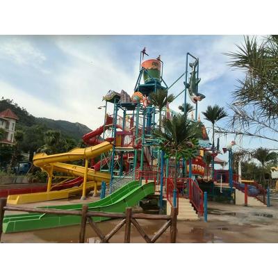 Cina home-professional export waterpark equipment/fiberglass water water park/outdoor equipment/playground in vendita