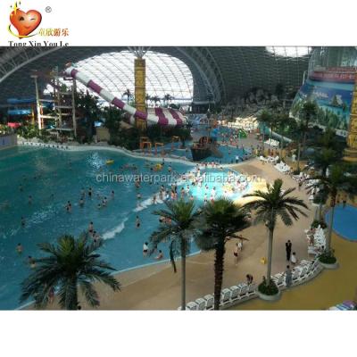 China Long fiberglass water park lazy river for sale, lazy river product for fun for sale