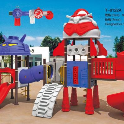 China Lovely Playful Outdoor Plastic Children Sliding Toys Playground Kids Plastic Slide Combination for sale