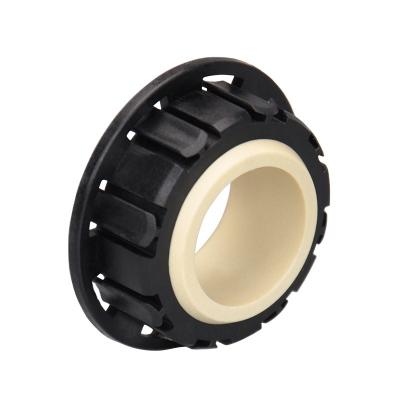 China Hotels Easy Installation Plastic Flange Bearing Self Lubricating GLBF Flange Spherical Bearings for sale