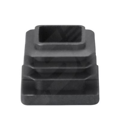 China Low Factory Price Made in Plastic Square Design QAS-EC01 Endcaps for Square Shafts for sale