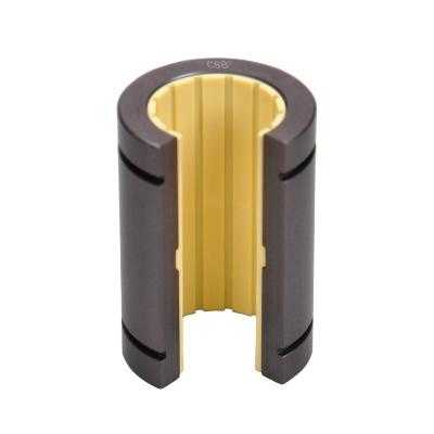 China Factory Opening Design Anodized Aluminum Adapter Dirt and Dust Resistant Plastic Linear Bearings LIN-11RK for sale