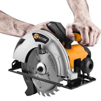 China Coofix CF-CS005 185MM Electric Hand 40T Wood Saw Circular Saw Cutting Machines for sale