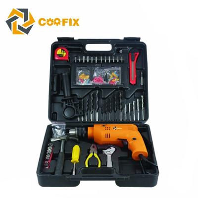 China COOFIX Brand 45PCS Home Power Tools Electric Drill Multifunctional Tool Kit for sale