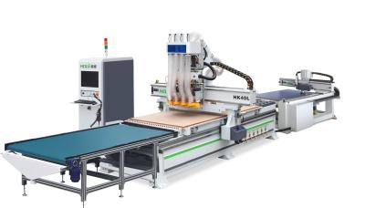 China rotulagem automática de cinzeladura de madeira da máquina da máquina 3d do router do CNC da madeira da mobília 30kw à venda