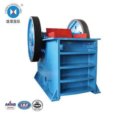 China Construction Materials Easy Operation Convenient Mining Installation Ore Jaw Crusher for sale