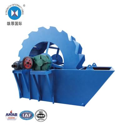 China Construction worksÂ   High Efficiency Wheel Sand Washer Washer For Road Construction for sale