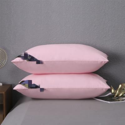 China Sublimation Premium Quality Anti Wrinkle Custom Pophorn Pillow Cases Hotel Fluffy Long Sleep Comfy Bed Pillows for sale